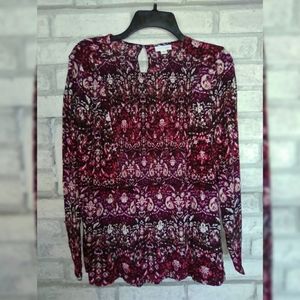 J. Jill Print Tunic style Top